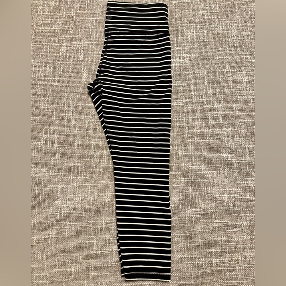 Athleta - Elation Striped Capris